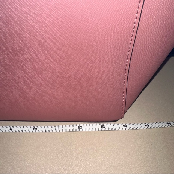 Michael Kors MK Gilly Large Saffiano Leather Tote Bag Primrose - Picture 10 of 15